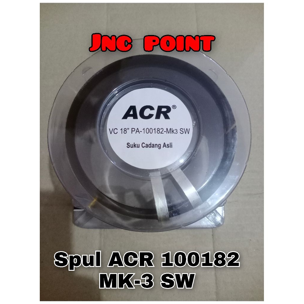 Spul voice coil speaker ACR 18 inch PA-100182 MK3 SW Fabulous ORIGINAL / SPUL ACR 100182 MK3 SW / VO