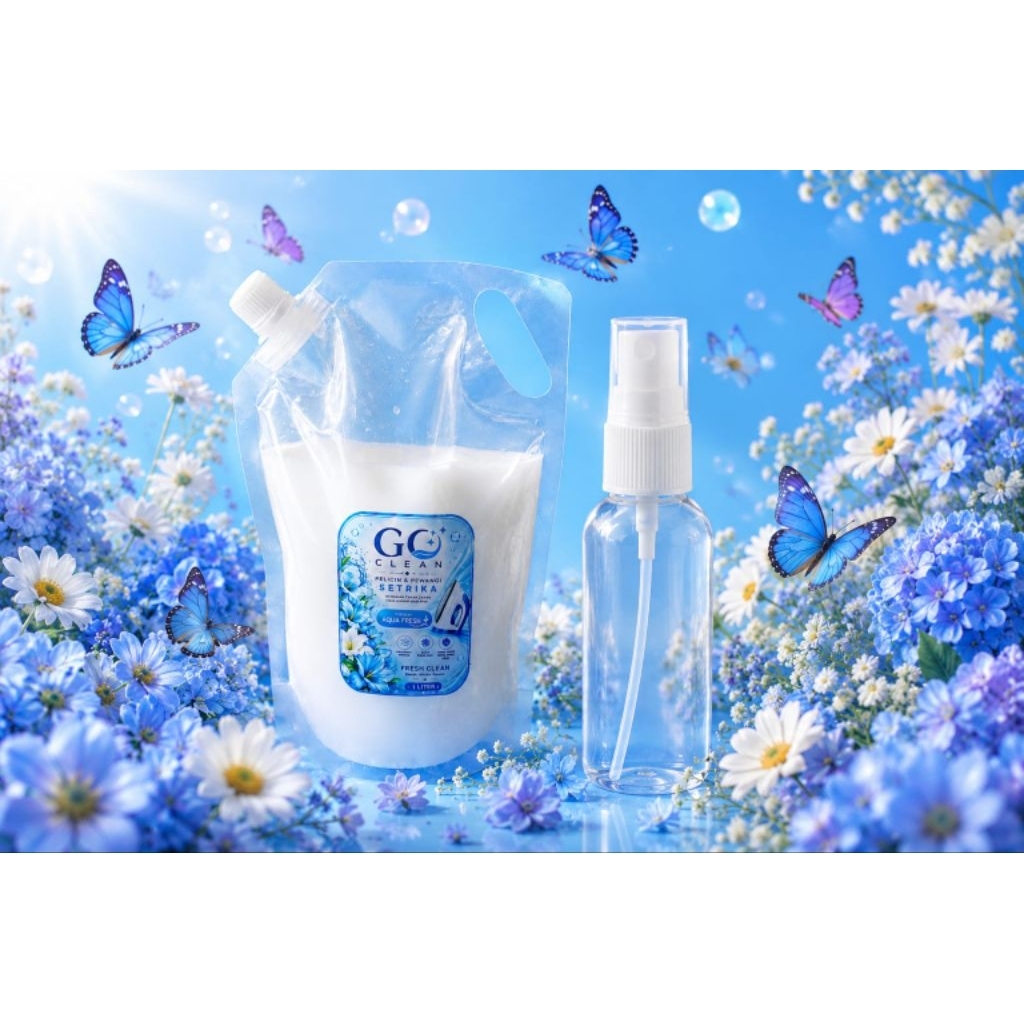 Go Clean Pelicin dan Pewangi Setrika