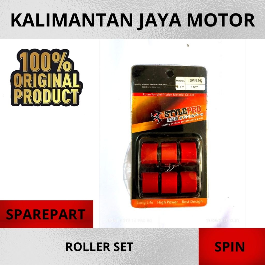 STYLEPRO ROLLER SET - SPIN