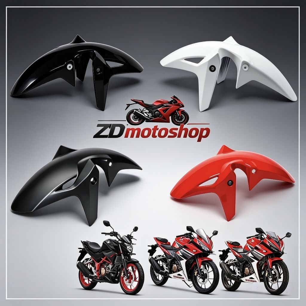 Fender Front Sayap Slebor Spakbor Depan CBR 250RR CBR 150R K45R CB 150X 61100K64N00ZB Spakbor Depan 