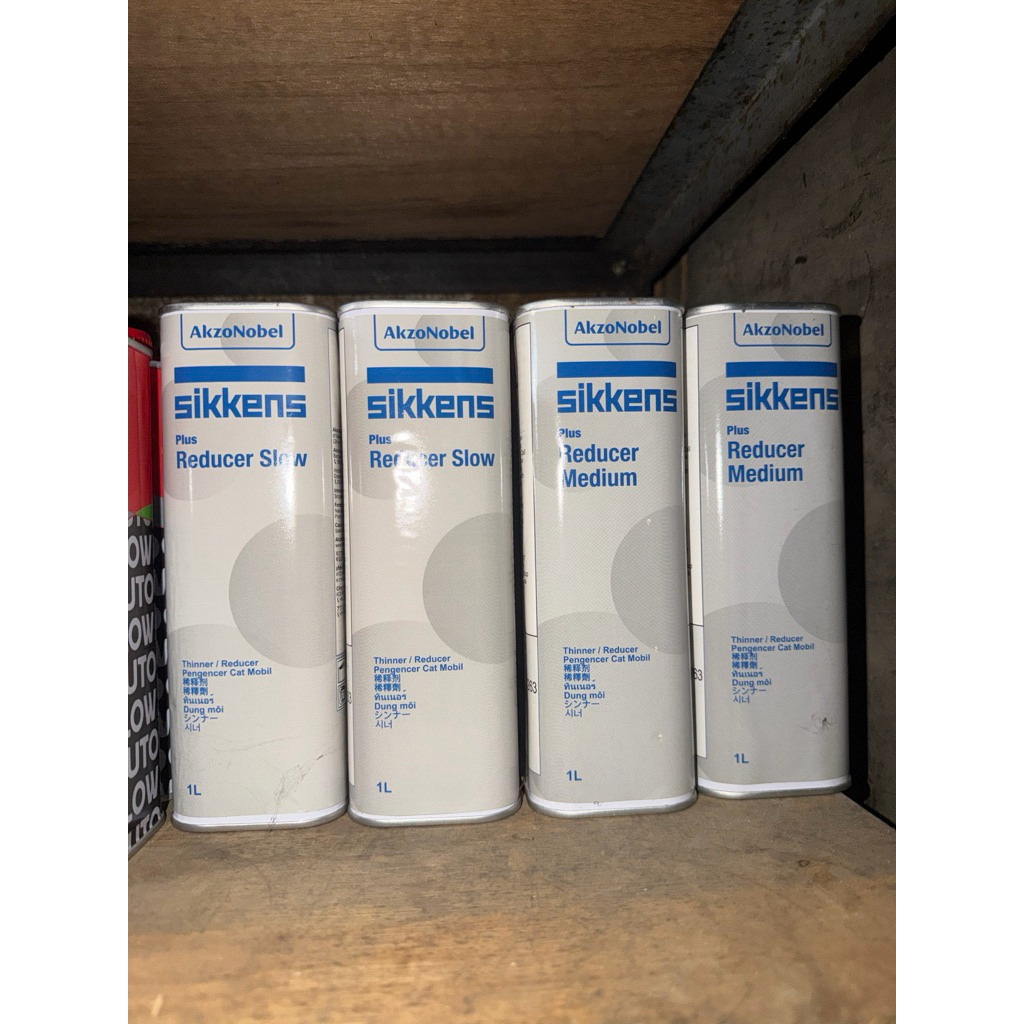 THINNER AKZONOBEL SIKKENS PLUS (REDUCER MEDIUM 1L / REDUCER SLOW 1L)
