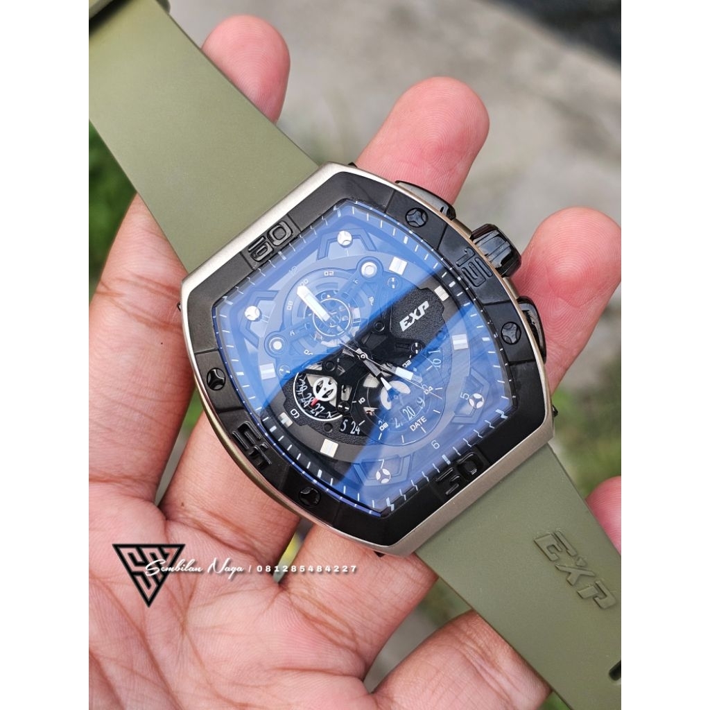 Jam expedition 6800 kondisi second like new fullset