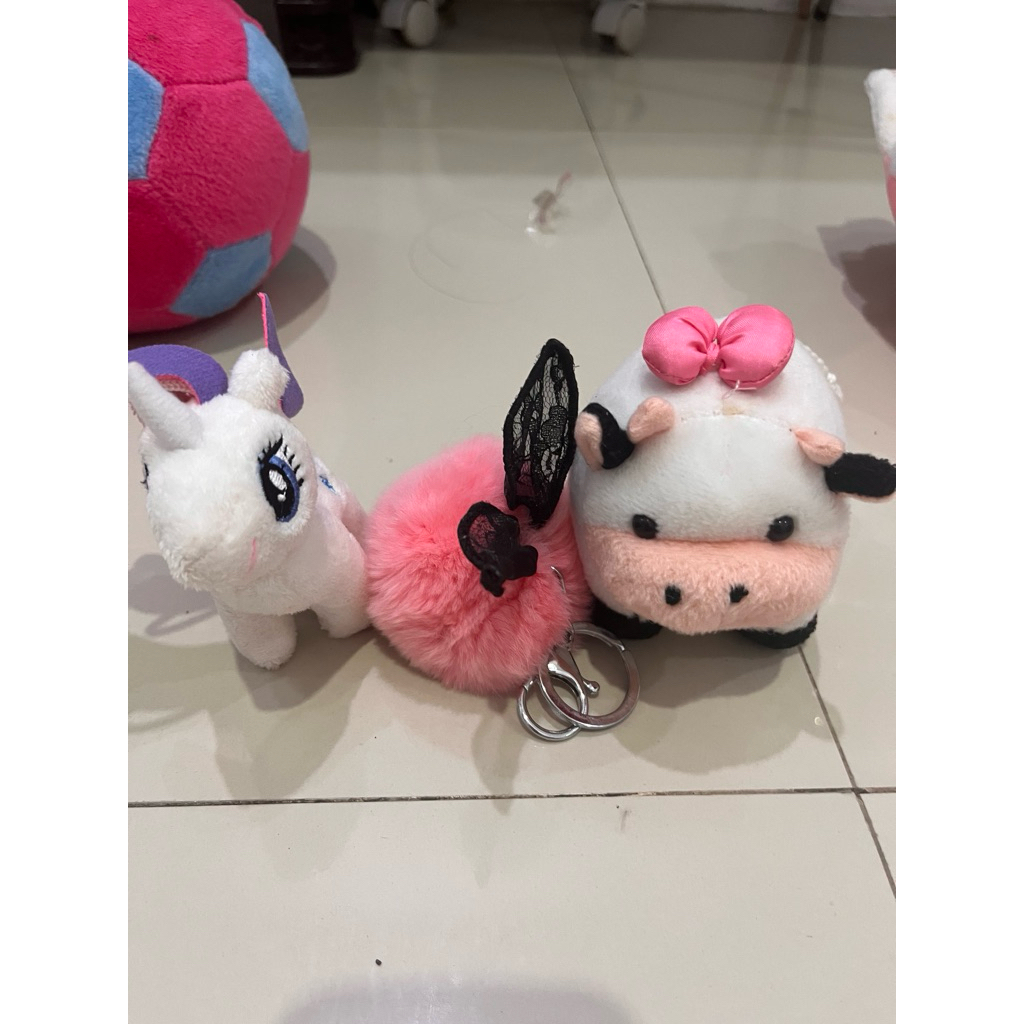 BONEKA DAN GANCI LUCU PRELOVED