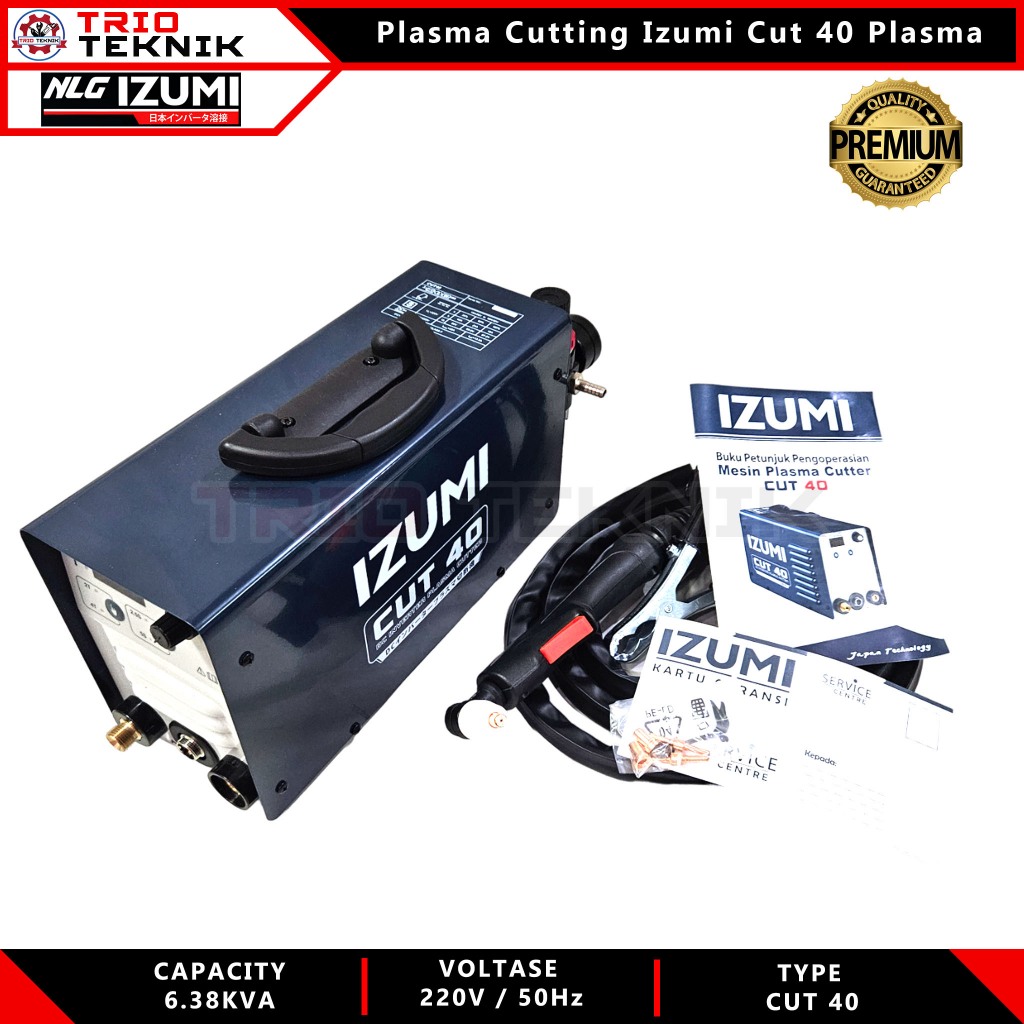 Mesin Las Potong Besi Plasma Cutting Izumi Cut 40 Plasma Cutter