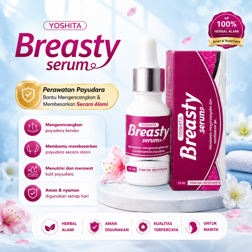 Yoshita Breasty Serum Perawatan Payudara BPOM Aman