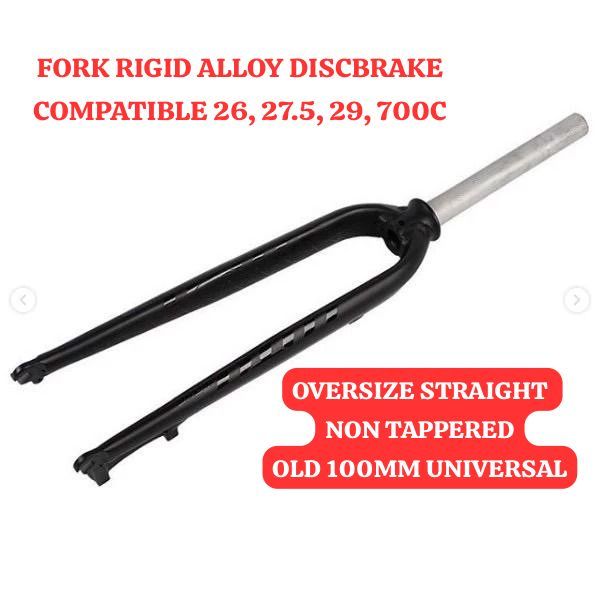 Fork Rigid Alloy 26 27.5 29 700C Oversize Discbrake LUTU Hybrid Gravel MTB