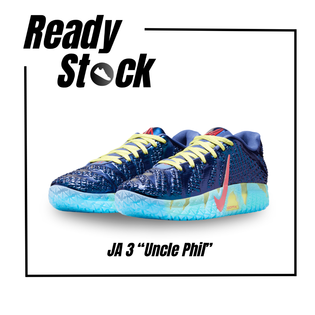Nike JA 3 "Uncle Phil" Basketball Shoes (100% Authentic)