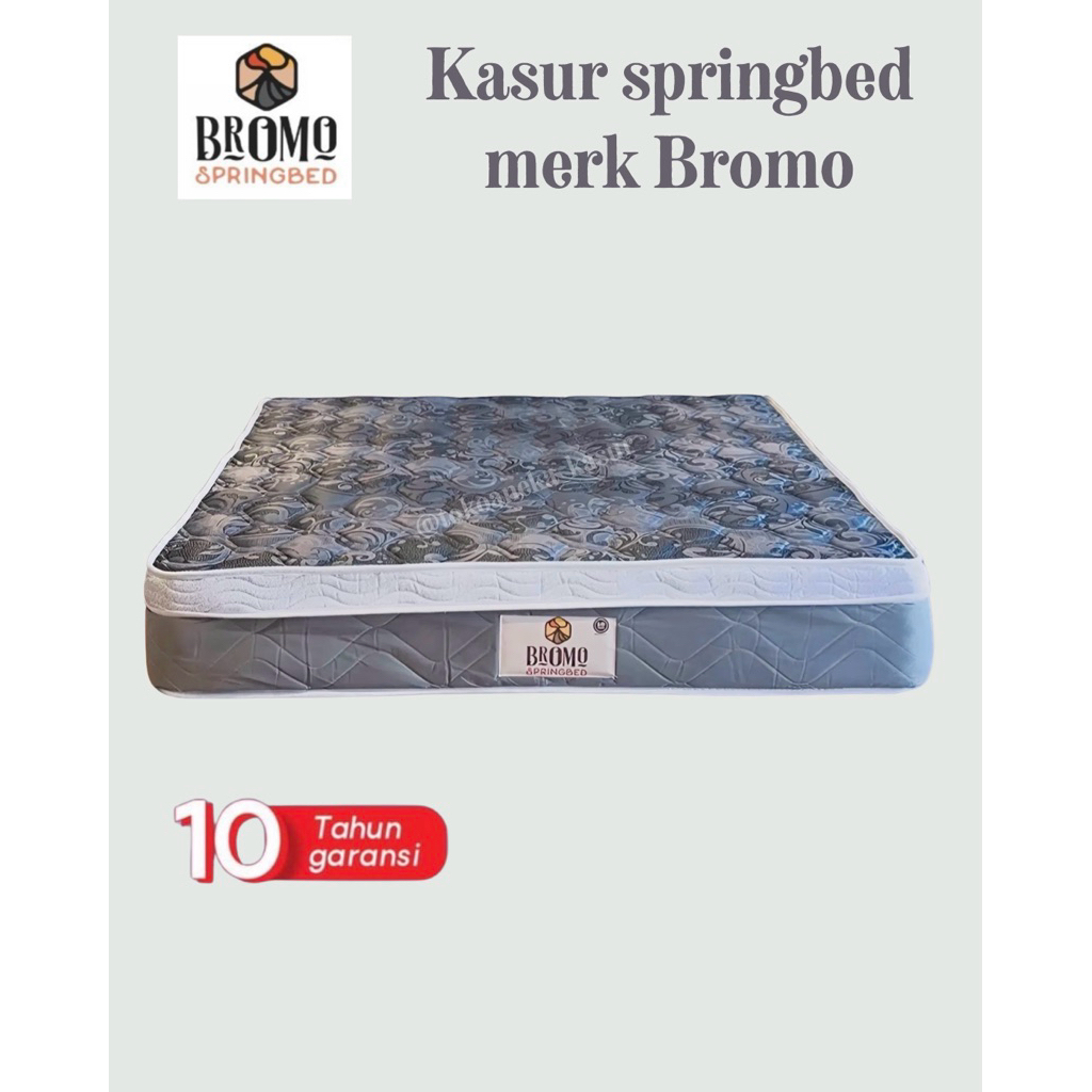 KHUSUS DENPASAR-BALI.Kasur Springbed Merk Bromo type Comfortop