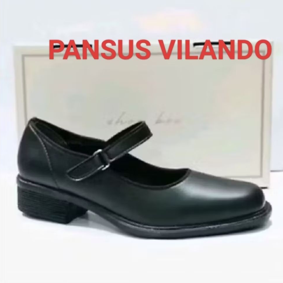 Sepatu Pantofel Wanita  Vilando/ Sepatu Pansus wanita Vilando / Sepatu Paskib Wanita Vilando