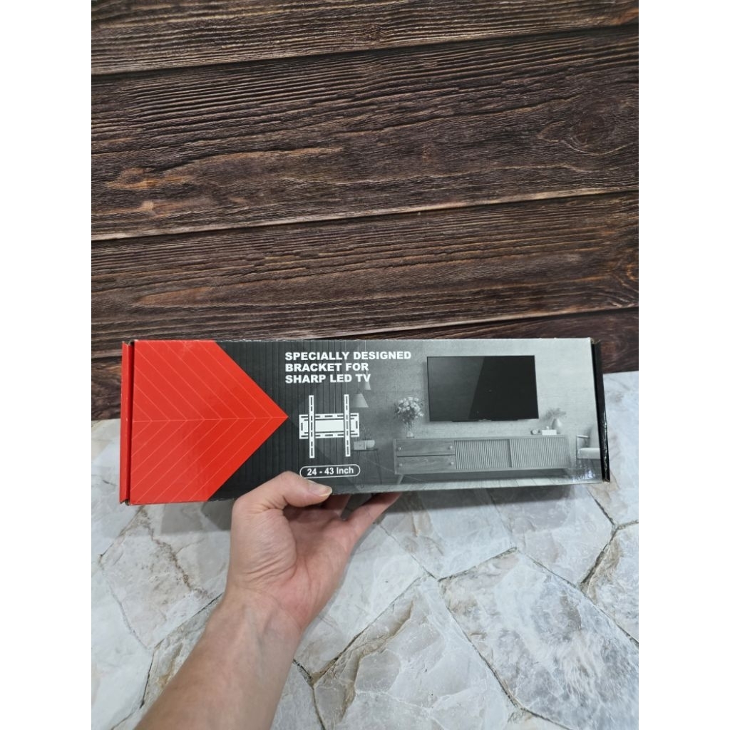 SHARP TV BRACKET UNTUK TV 24"-43" - ORIGINAL RESMI