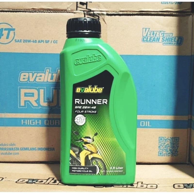 OLI MESIN EVALUBE 4T 0,8L LITER [S1]