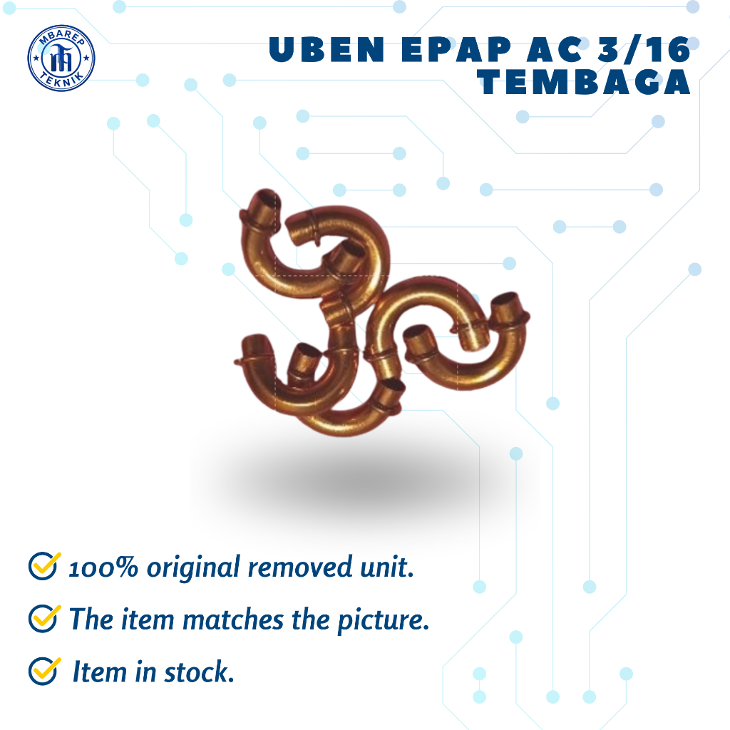 UBEN EPAP AC 3/16 TEMBAGA