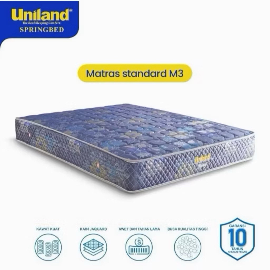 Uniland Matras Uniland New Standard Firmtop springbed
