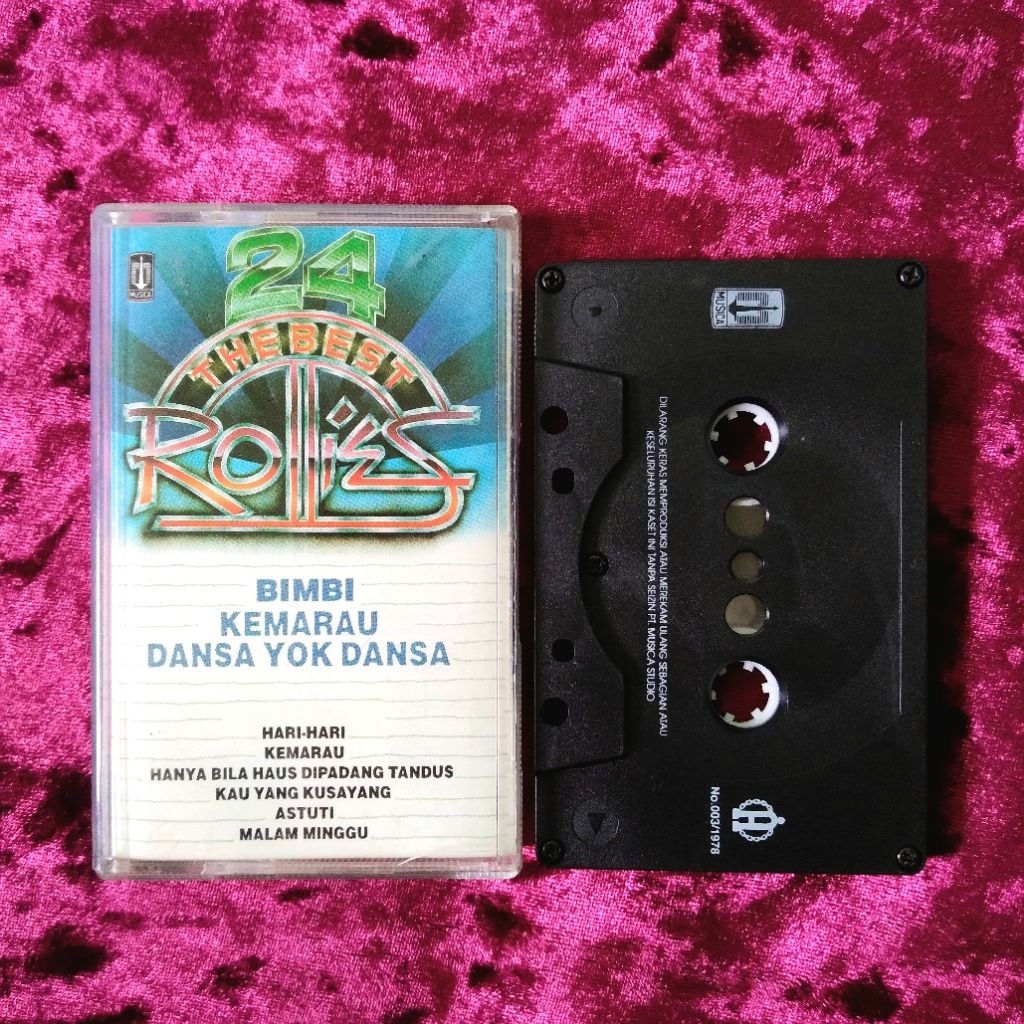 Kaset Rollies - 24 The Best