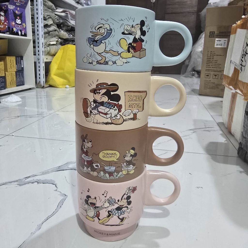 mug susun 4 keramik disney or i