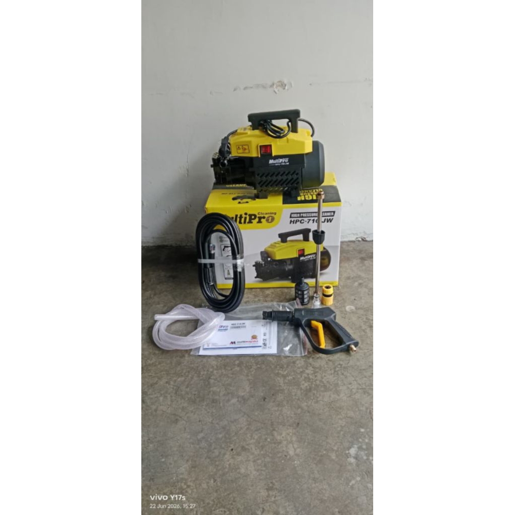 Cuci Mobil HPC710JW Multipro High Pressure Jet Cleaner