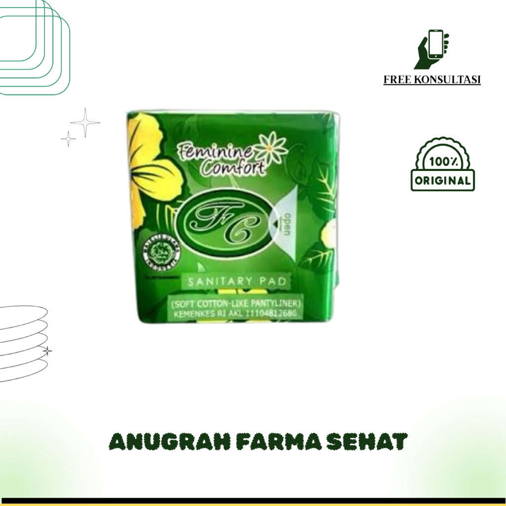 AVAIL HIJAU (PANTILINERA0 FC BIO SANITARY PAD PEMBALUT HERBAL (SEMARANG)