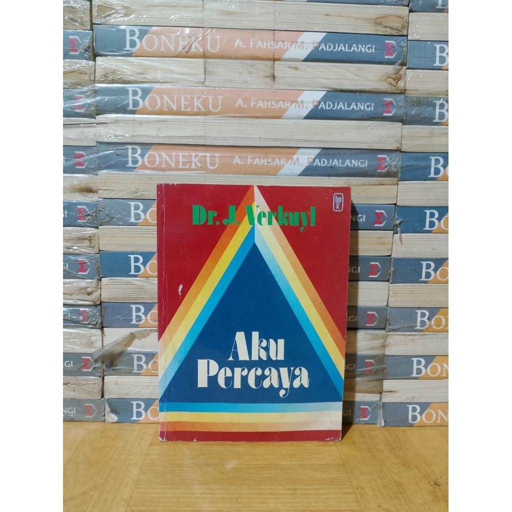 BUKU ORIGINAL - AKU PERCAYA DR J VERKUYL
