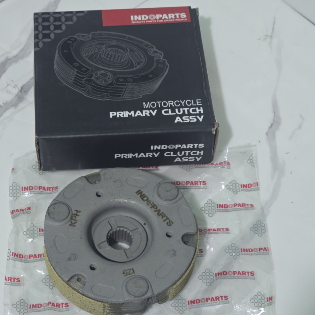KAMPAS KOPLING OTOMATIS GANDA SET HONDA KPH SUPRA X125 KARISMA INDOPARTS.