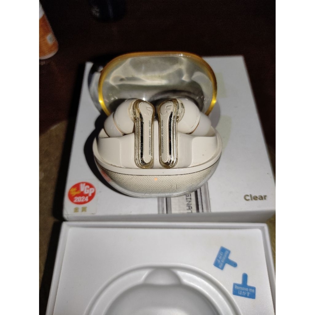 SoundPEATS Clear TWS Beige (SECOND PRELOVED)
