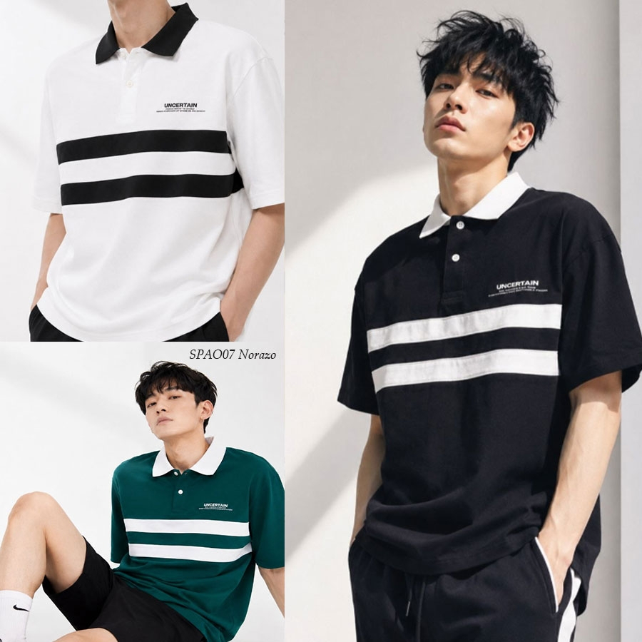 SPAO 07 NORAZO COOL POLO Baju Atasan Kaos Pria