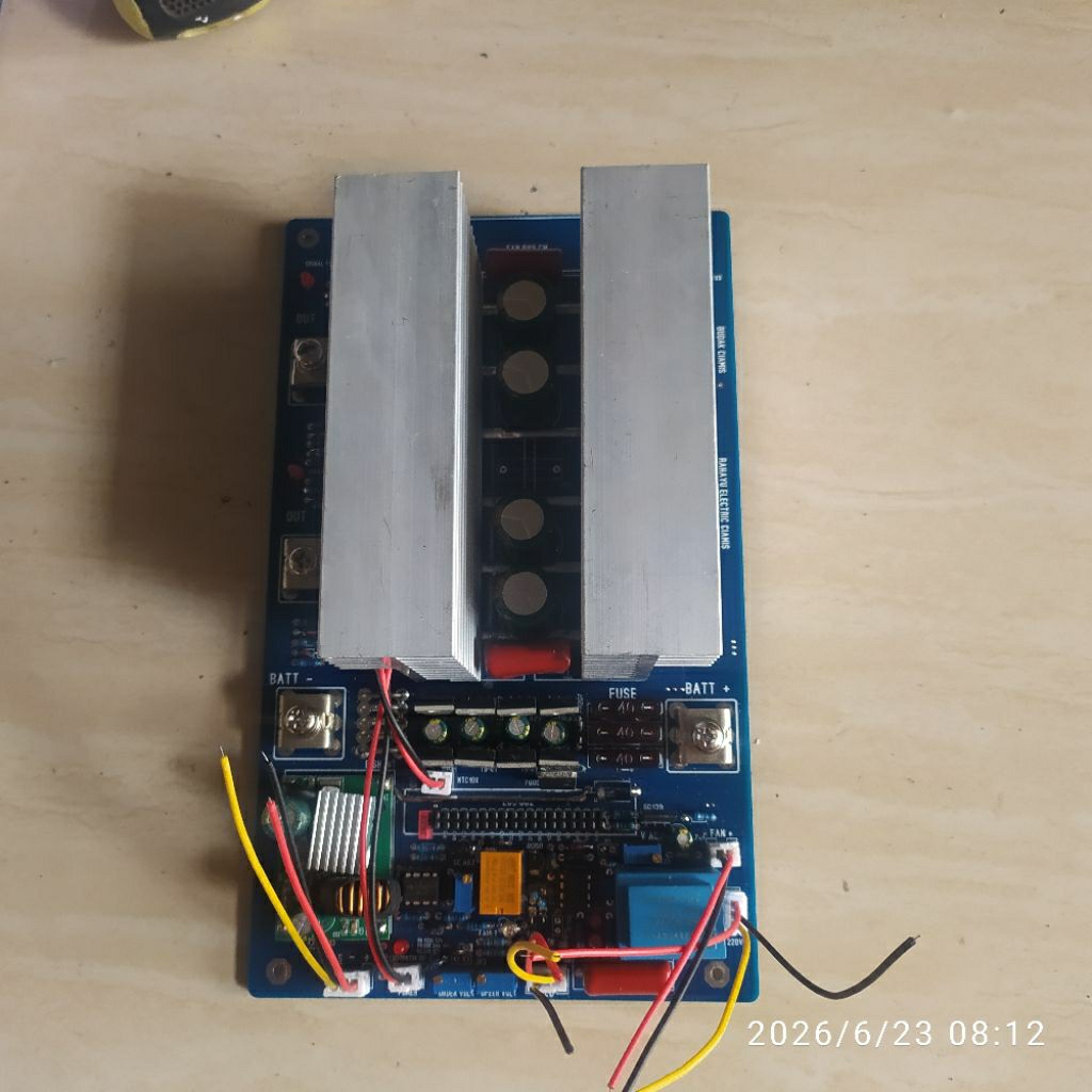 kit inverter egs002 12 mosfet hy4008 3000watt 12v-48v