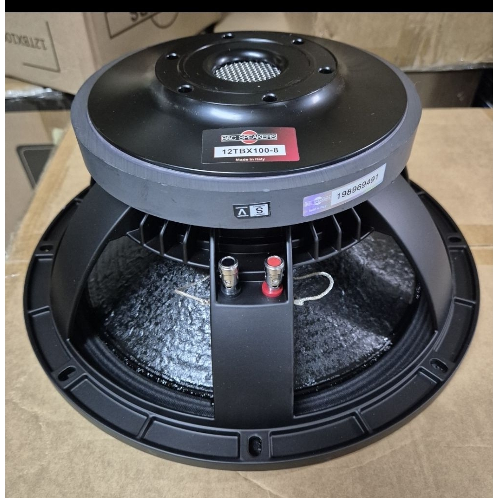 SPEAKER COMPONENT B&C 12TBX10012 INCH VC4 SPEAKER 12 TBX 100