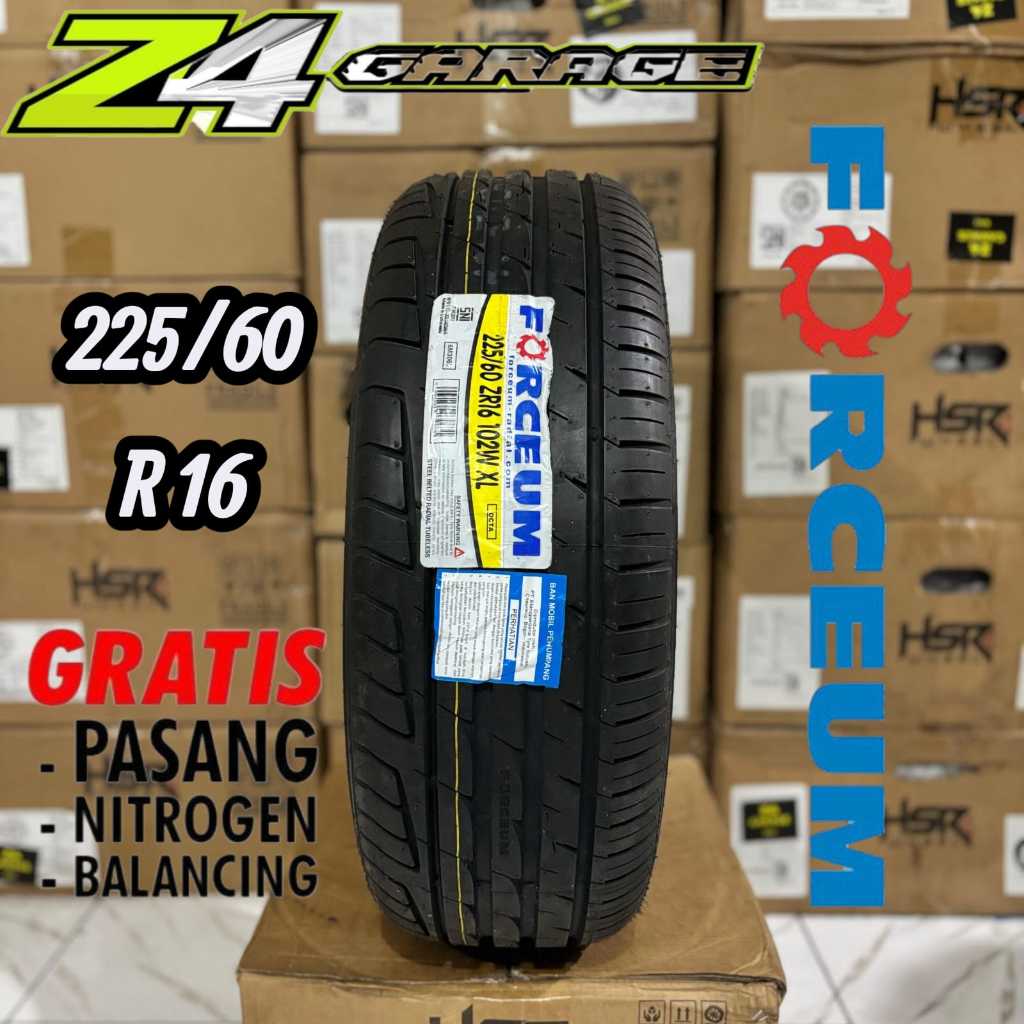Ban Mobil Tubles ring 16 Forceum Octa 225 65 R16 Awet gratis pasang