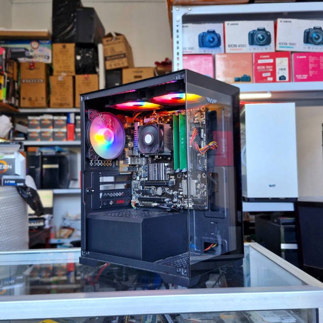 PC AMD FX 4300 RAM 8GB SSD 240GB PC DESAIN MULTIMEDIA KASIR ADMIN