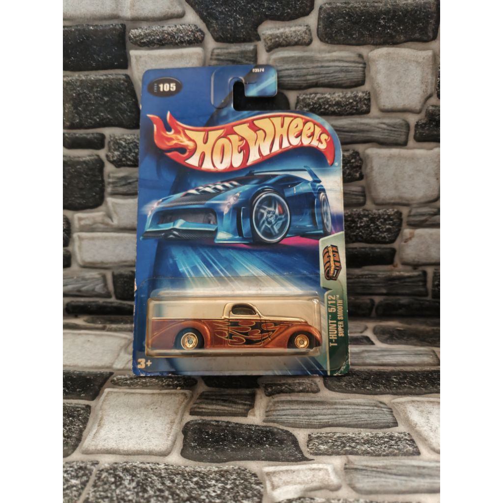 Hot Wheels T-Hunt Super Smooth - Blue Card STH