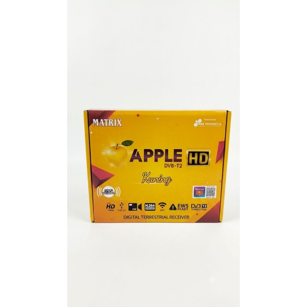 STB SET TOP BOX MATRIX APPLE KUNING
