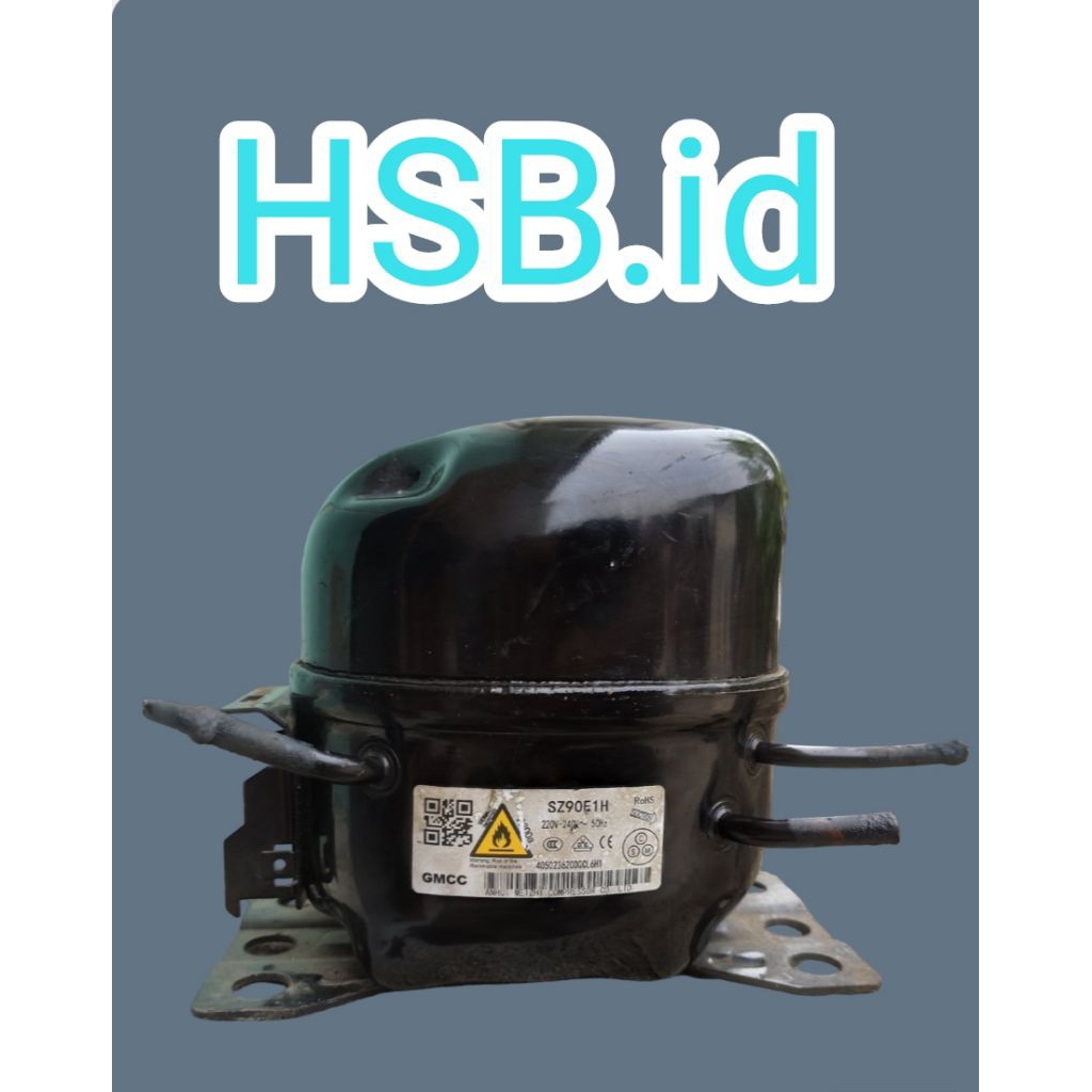 KOMPRESOR KULKAS 2PINTU JUMBO SZ90E1H FREON R600a ORI COPOTAN