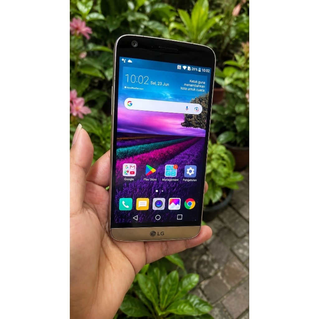 LG G5 SE 3/32GB Gold Original Bekas Mulus Sinyal Normal Garansii