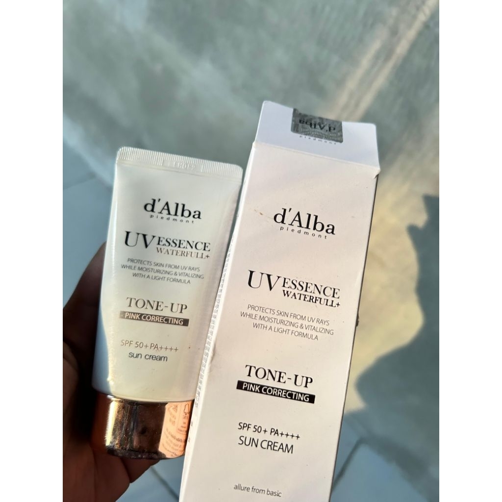 preloved d alba sunscreen tone up
