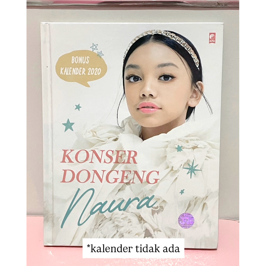 Buku Naura Neona dan CD Album Neona 100% Official