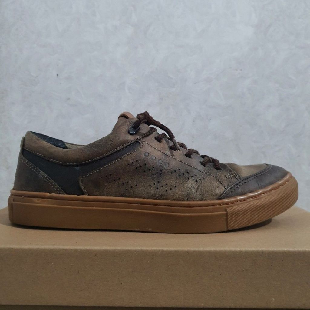 ecco Sneakers Brown Leather