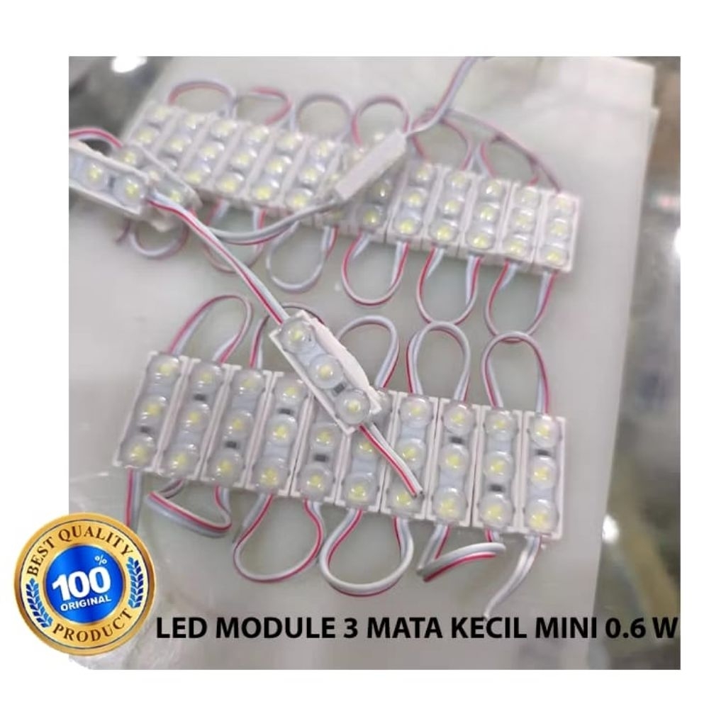 LED MODULE 3 MATA KECIL MINI 0.6W