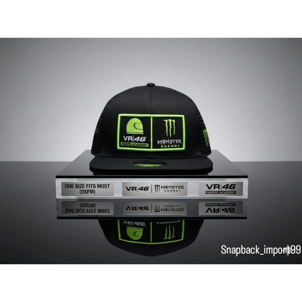 Topi snapback VR 46 M Energy original import hat / cap
