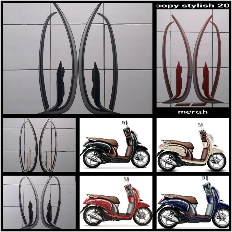 Striping Honda Scoopy Stylish 2016 Motor Scoopy Idling Stop List Body Motor Scoopy Stylish