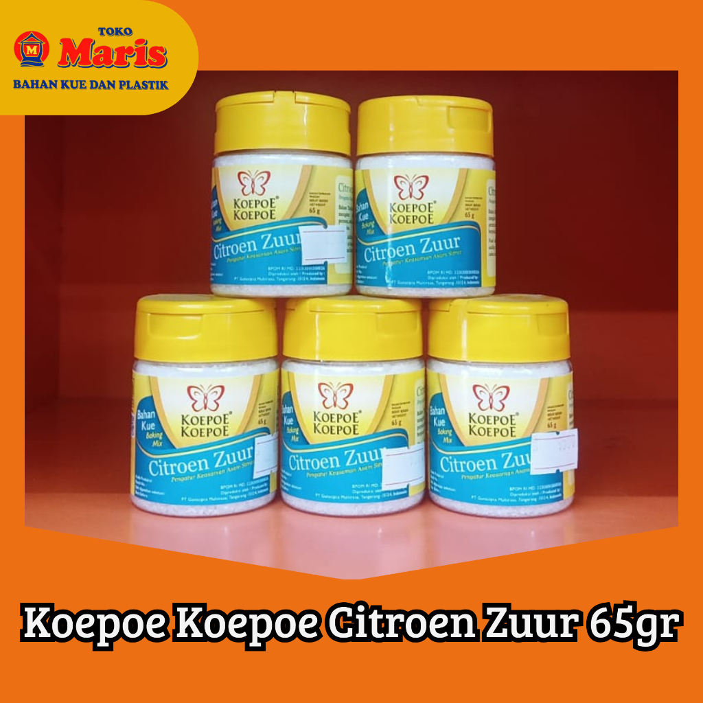 Koepoe Koepoe Citrun Zuur 65 Gr