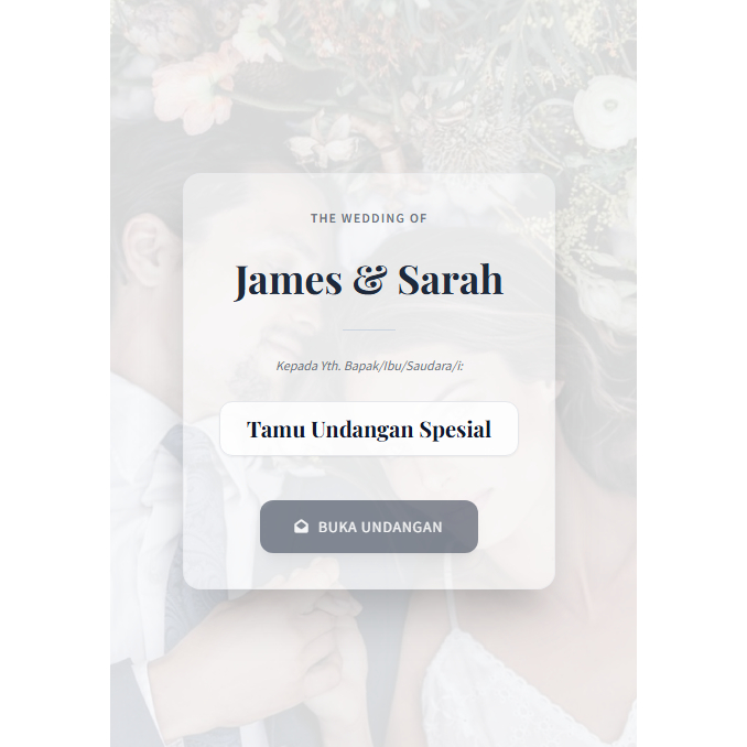 template modern undangan digital premium