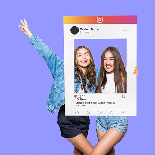 FRAME INSTAGRAM STYLE / PHOTO BOOTH FRAME Frame Photobooth Premium Instagram Kartu