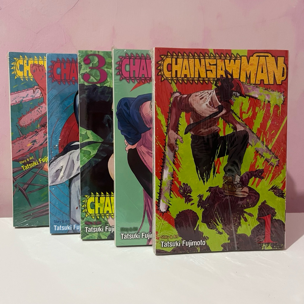Komik Chainsaw Man by Tatsuki Fujimoto English Viz Media NEW SEGEL