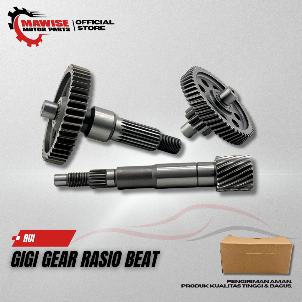 GIGI GEAR RASIO BEAT - GEAR GER RASIO BEAT KARBU GIGI RASIO SCOOPY KARBU