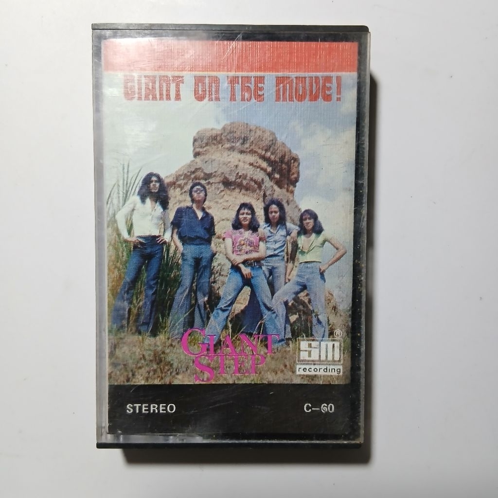 Kaset Pita Original Giant Step - Gian on the move (Rare)