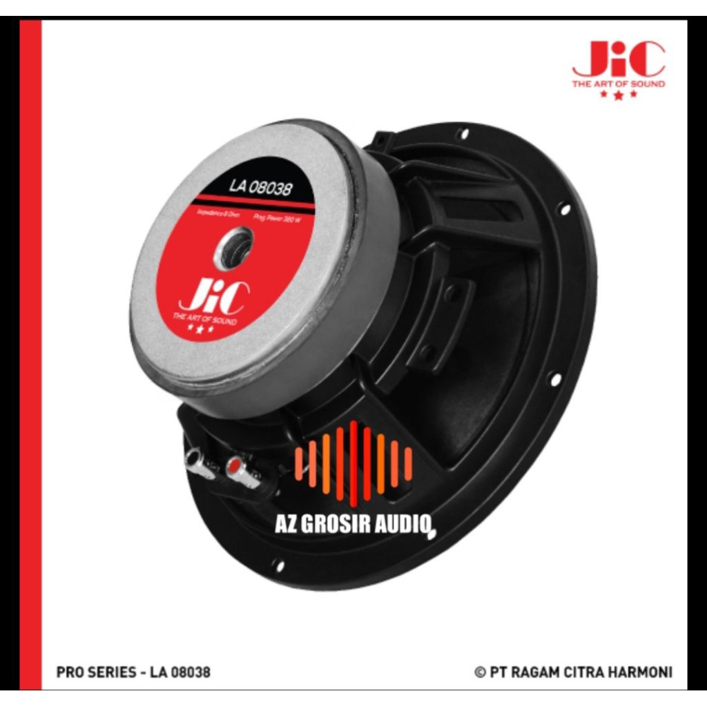 speaker 8 inch jic la 08038 speaker jic 8 inch la 08038
