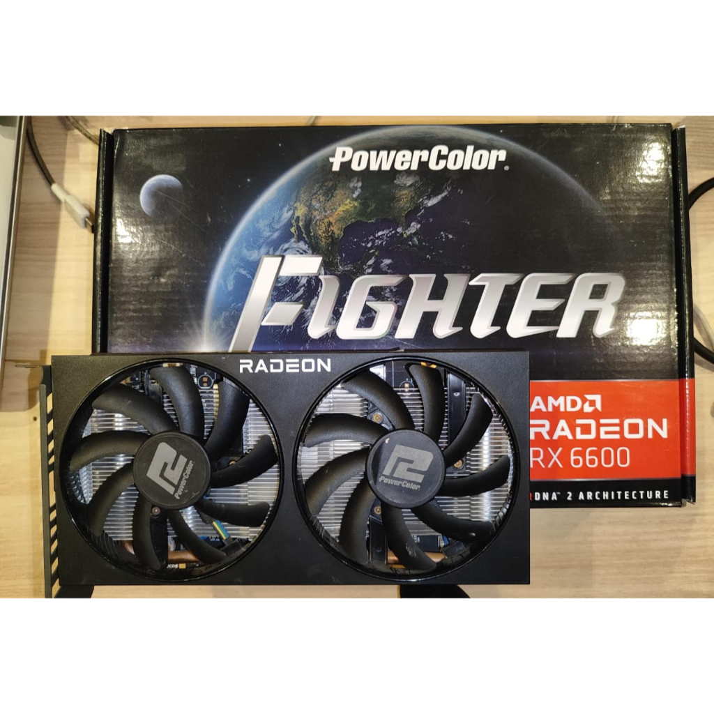 VGA PowerColor Fighter AMD Radeon RX 6600 /RX6600 8GB GDDR6 / Second 2ND