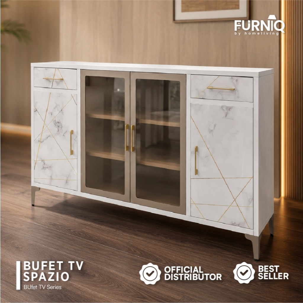 FURNIQ.ID - BUFFET TV SPAZIO - BUFFET BESI UKURAN 150
