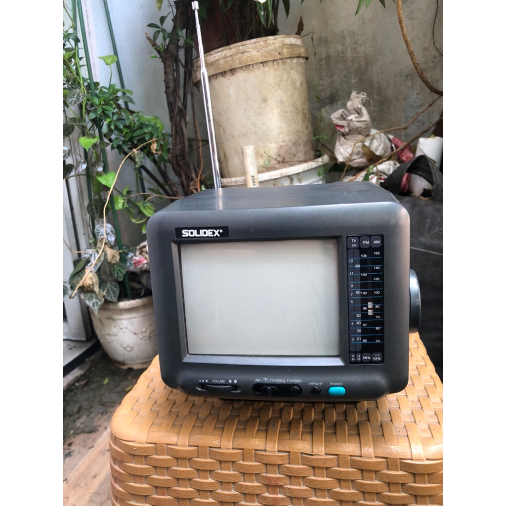 TV Tabung SOLIDEX SW-5110RB TOKYO JAPAN Colour mini Portable  tv mini 5 inch jadul antik