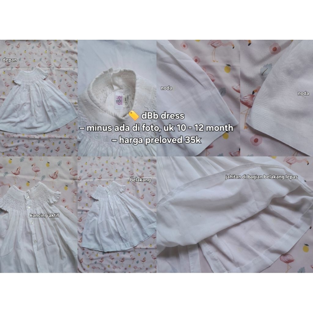 preloved dBb dress anak